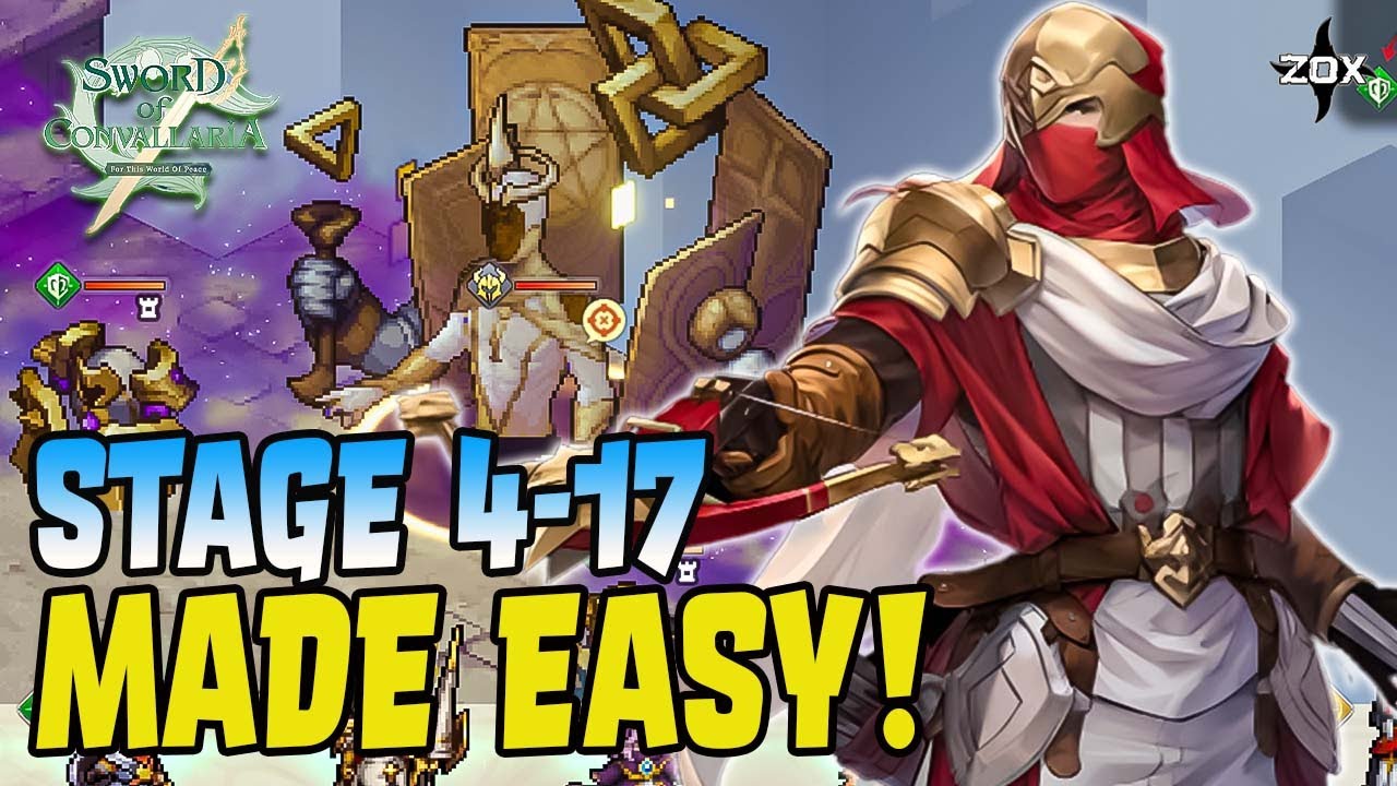 WHEW THIS WAS ROUGH! CHAPTER 4-17 Walkthrough Made Easy | Sword of Convallaria