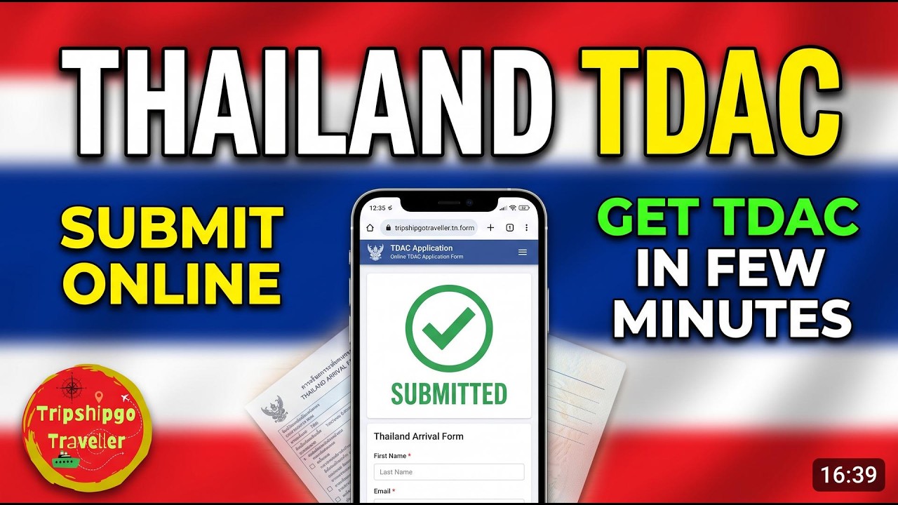 Applying for Thailand TDAC? Watch This First!