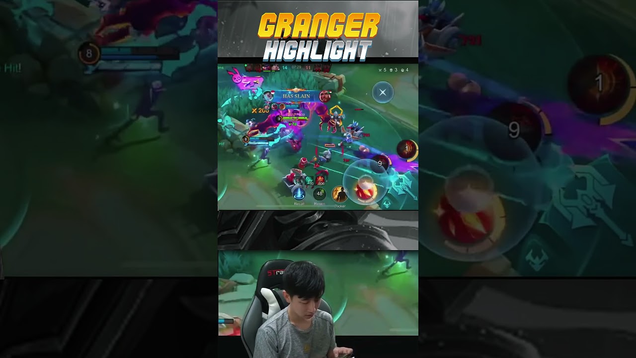 GRANGER PENGGENDONG HANDAL  #bullyable #mobilelegends #mlbb #mobilelegendsid #SPADEHANSEN