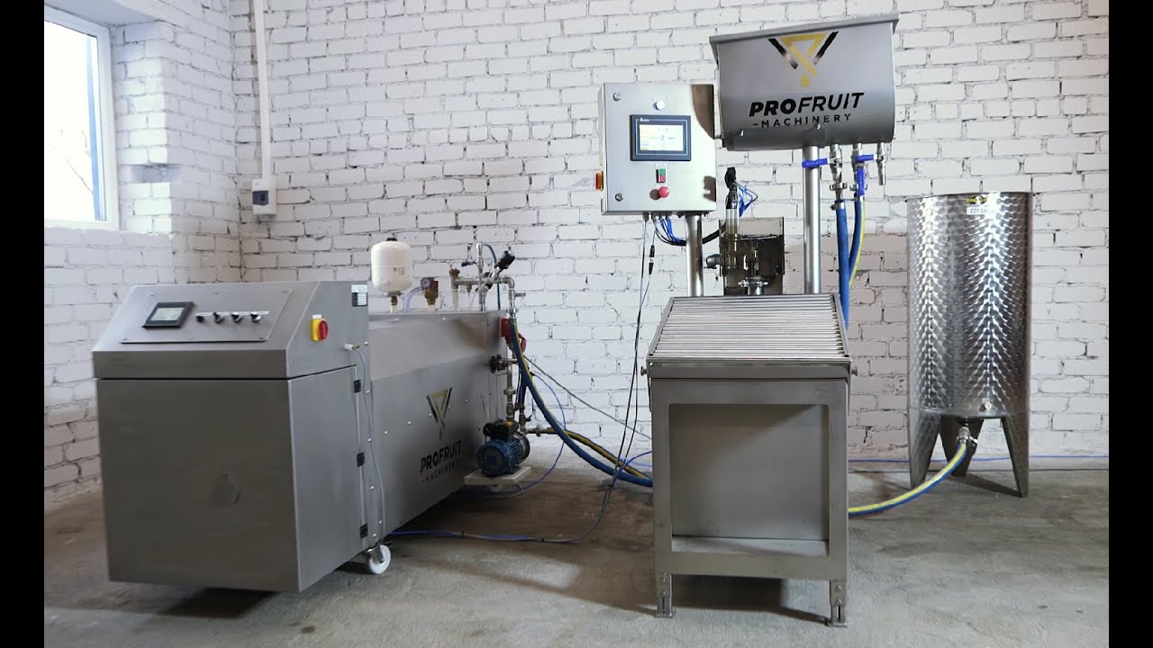 Diesel/Gas Pasteurizer & Bag in Box Filler | How To Use The Machines | ProFruit