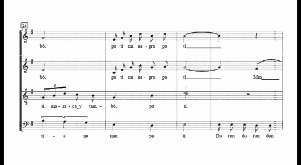 Bullerengue - Tenor 1