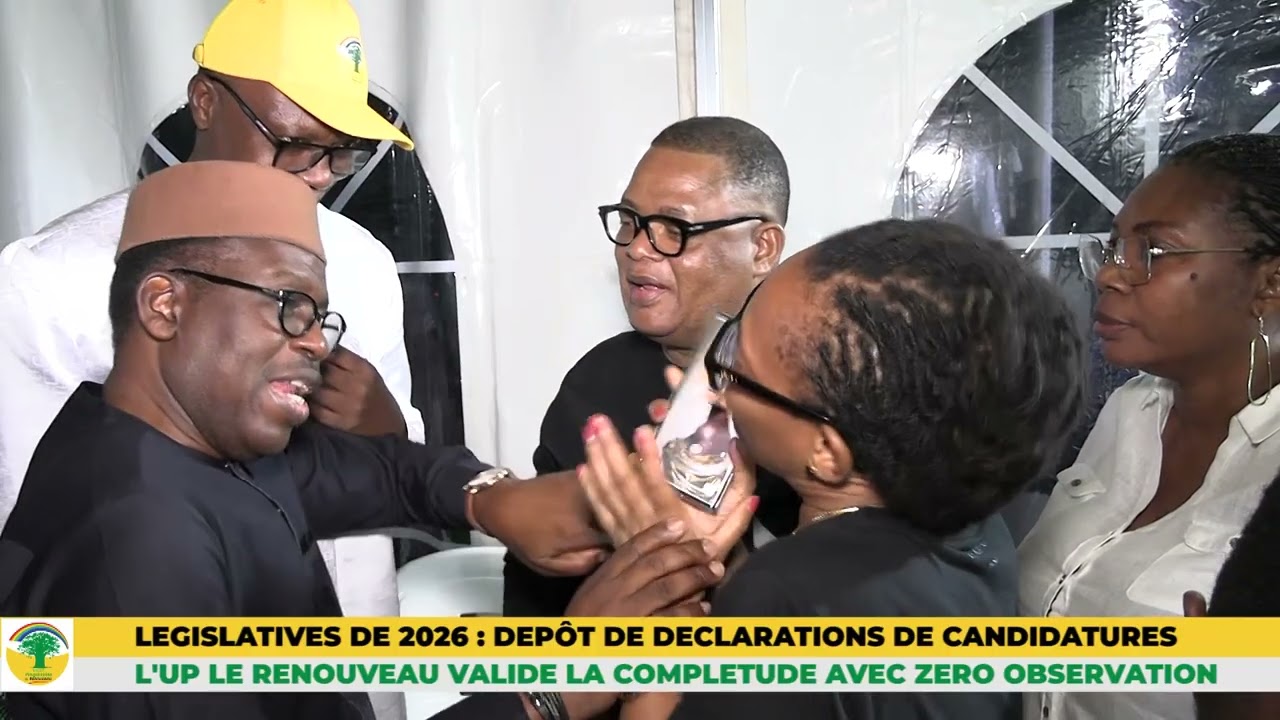 LEGISLATIVES 2026 : DEPOT DOSSIERS DE CANDIDATURES UP LE RENOUVEAU AUX LEGISLATIVES 2026