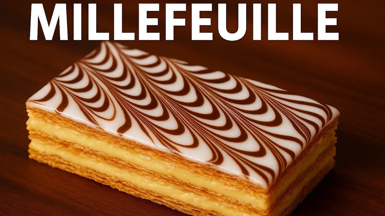 RECETTE DU MILLEFEUILLE - CAP pâtisserie