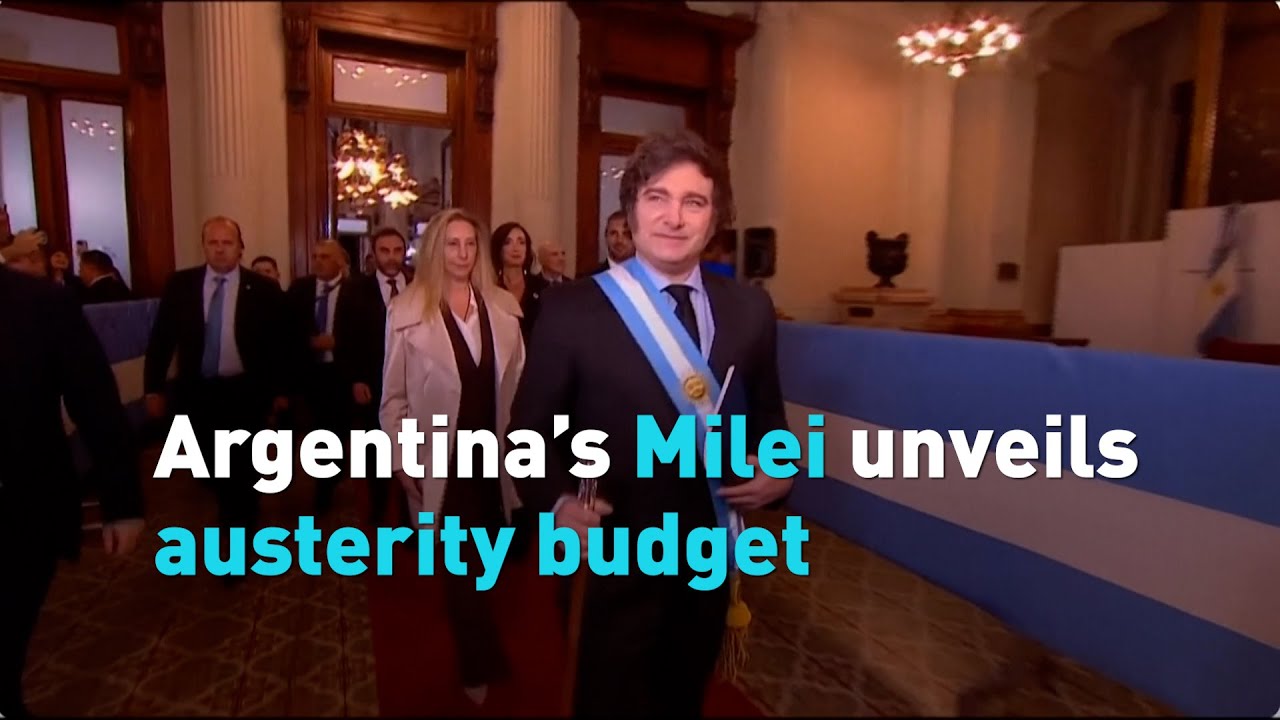 Argentina’s Milei unveils austerity budget amid growing public discontent