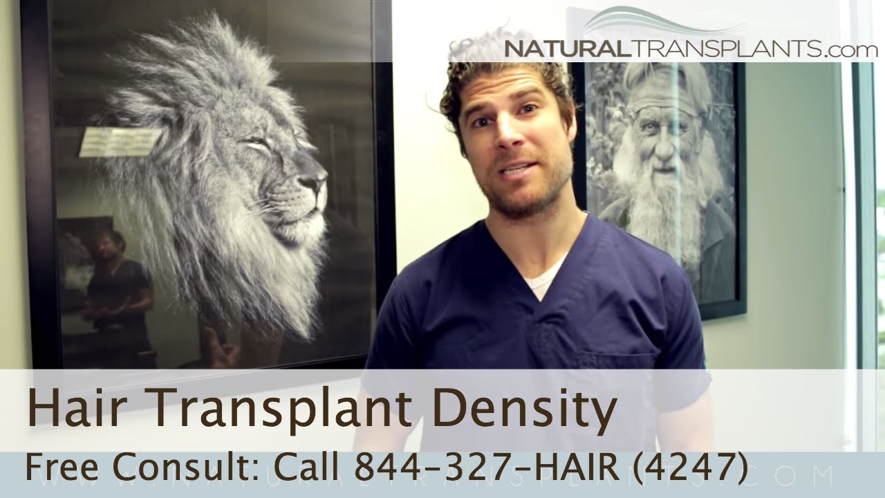 How much density can I anticipate? - Natural Transplants, Hair Transplant South Florida