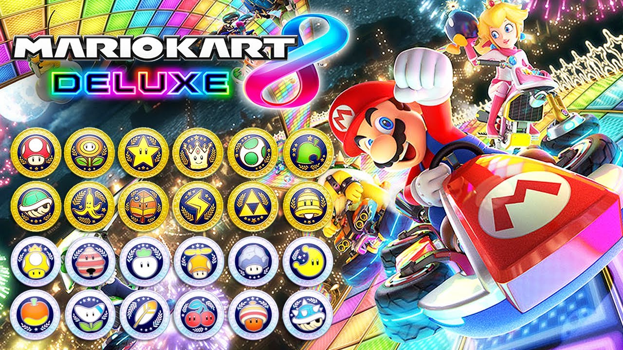 Mario Kart 8 Deluxe - Full Game + DLC 100% Walkthrough