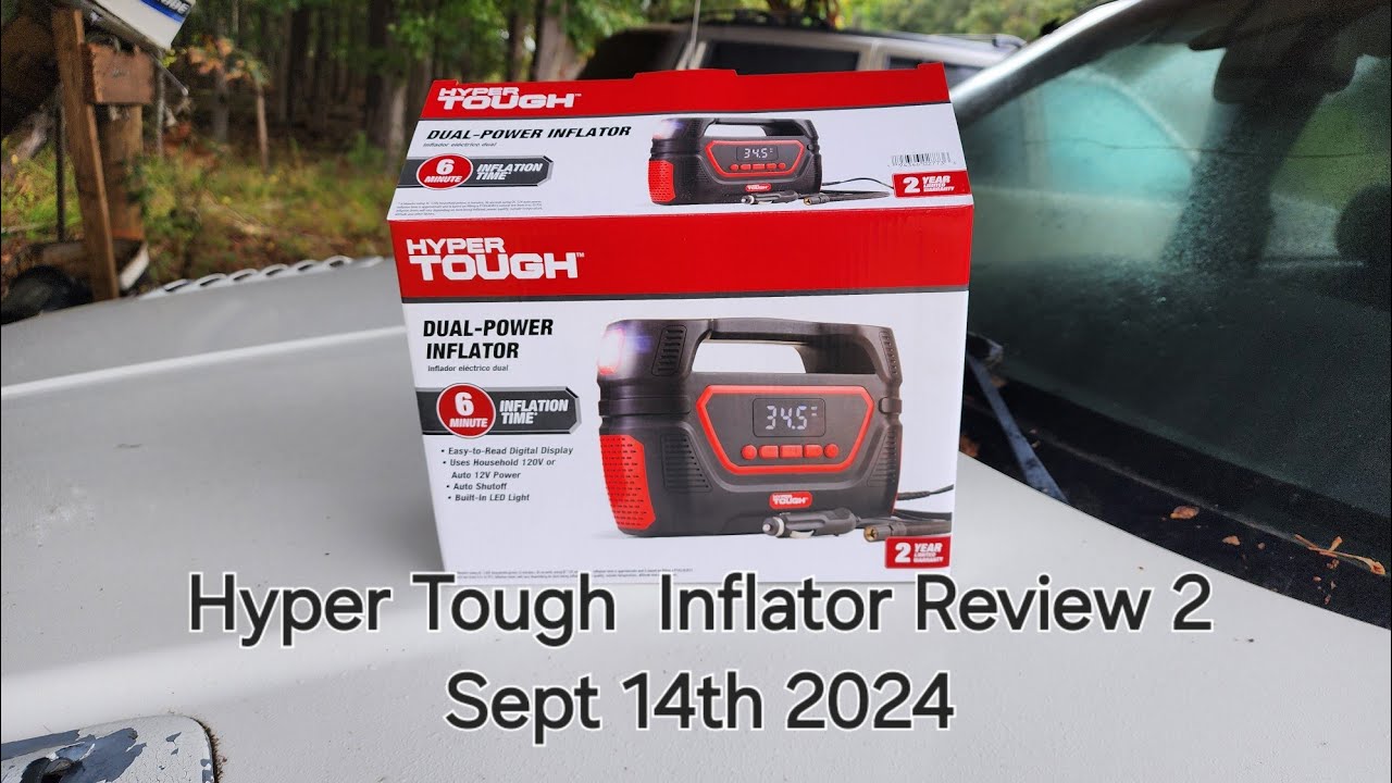 Hyper Tough Inflator Review 2 Sept 14th 2024 