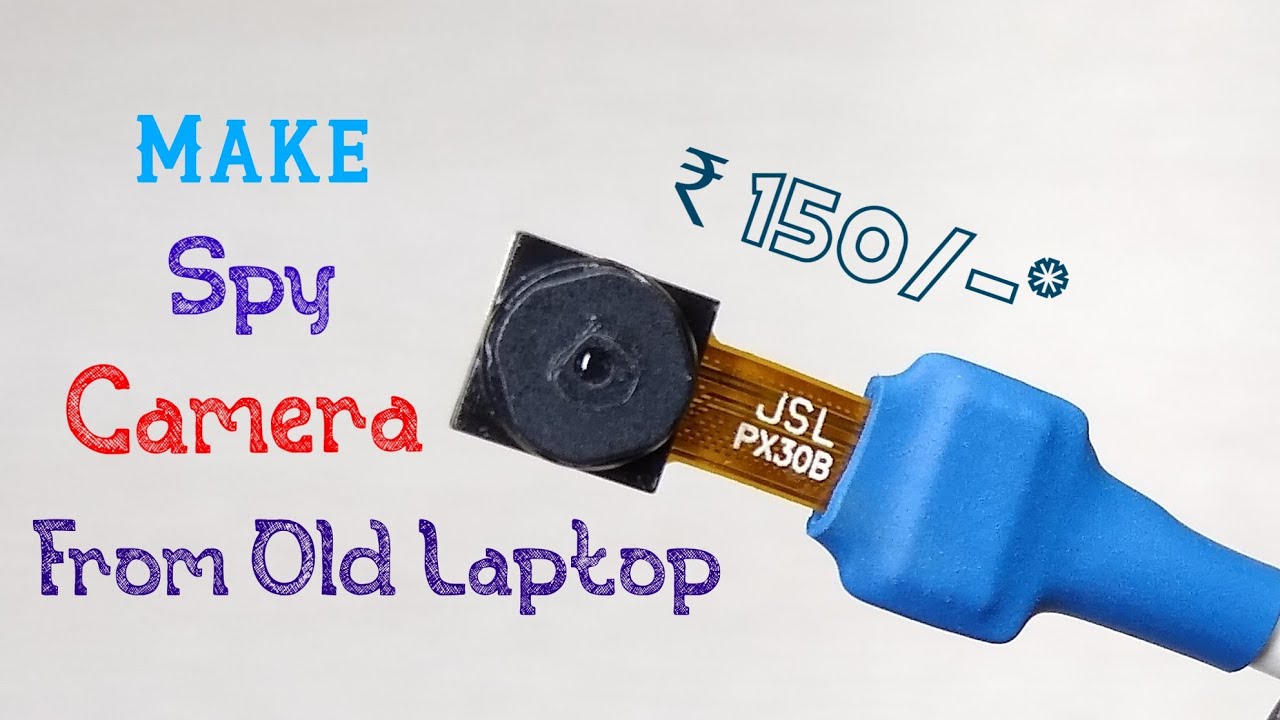 How to make USB Spy camera, security camera, CCTV camera