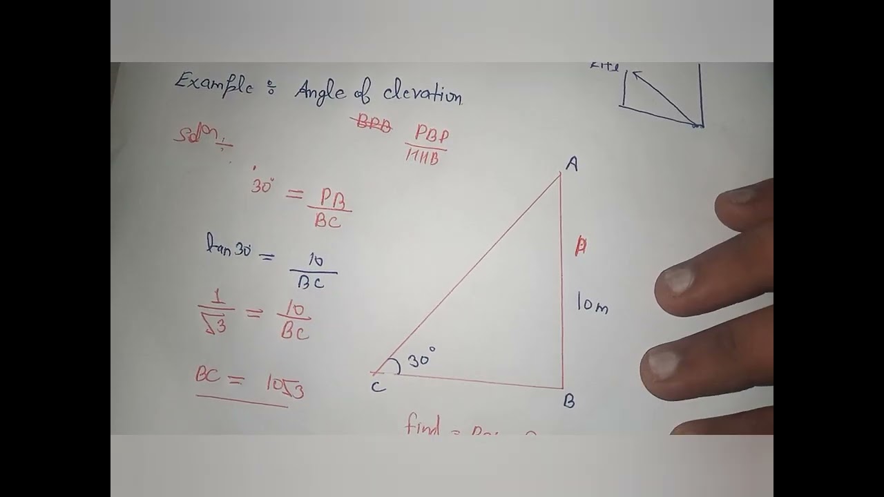 Class 10 math  || chapter 9 || some application of trigonometry || introduction ||