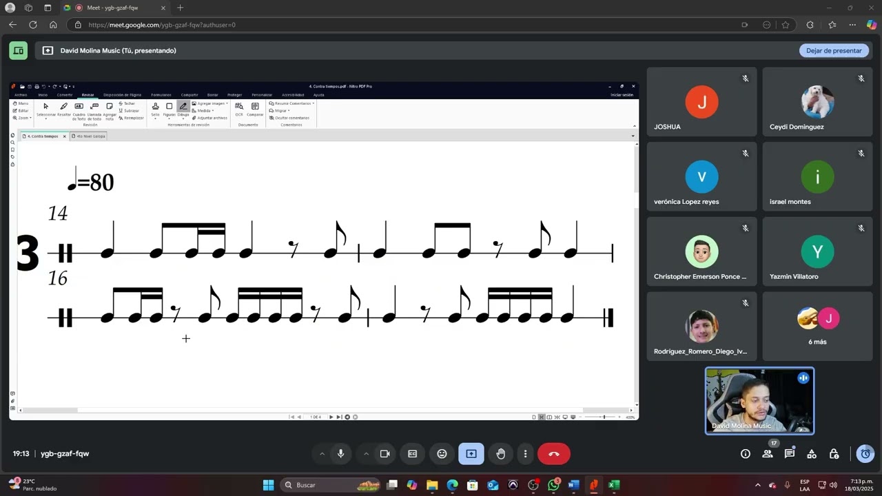 Contratiempos con Semicorcheas - Aprende Fácil - Clase 8 de Partitura - Clase En Vivo