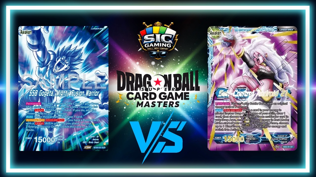 DBS Masters: Gogeta BR vs Expert 21