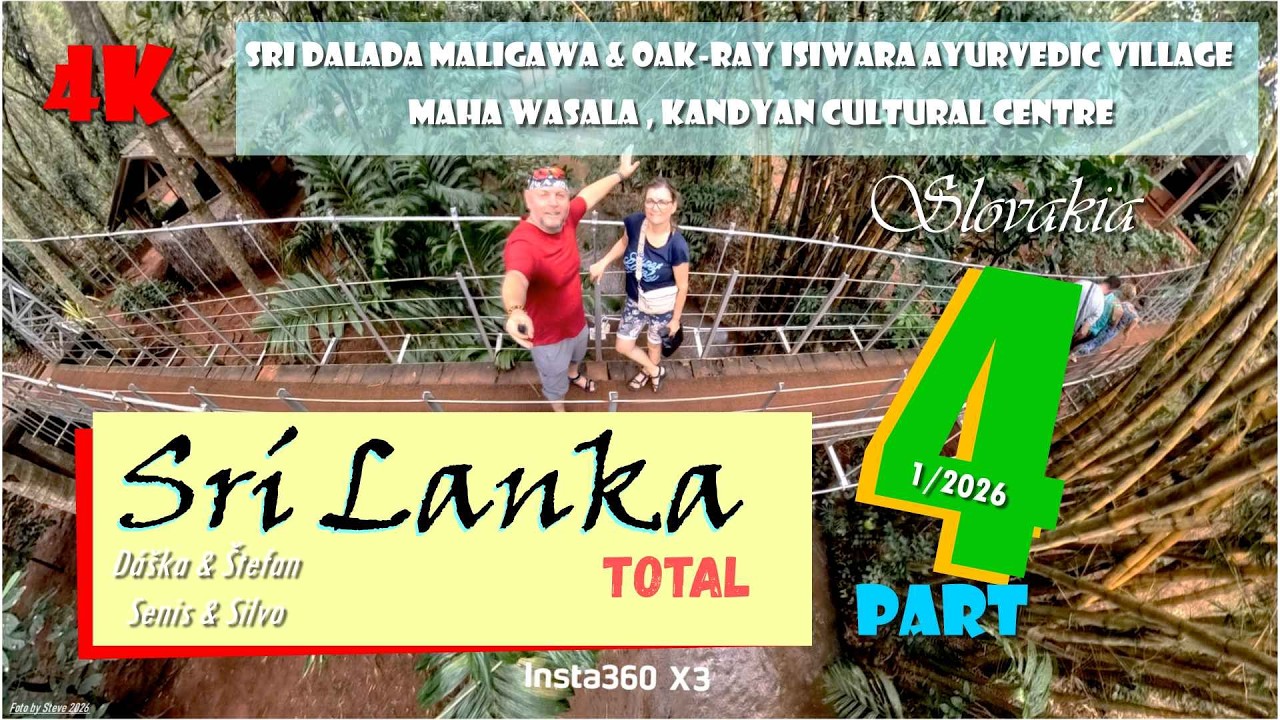 Srí Lanka - Ayurvedic Village ,Kandyan Kultural Centre a mnoho ďalšieho časť 4.