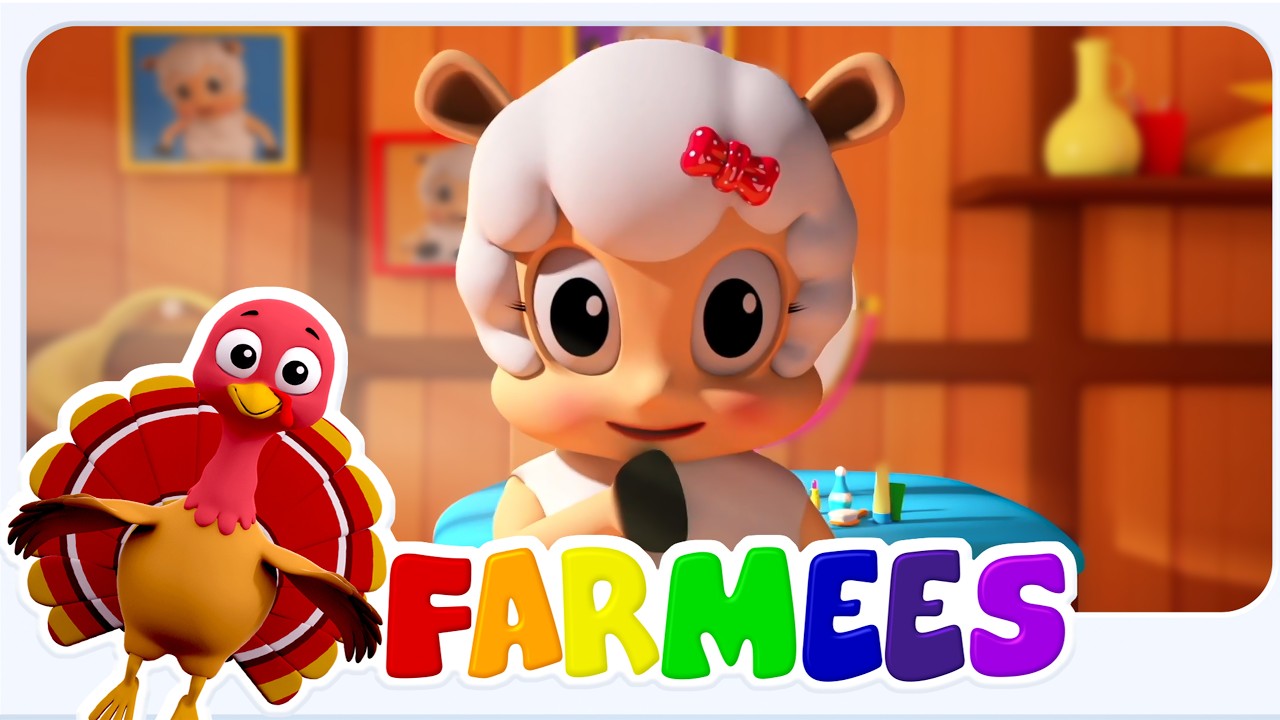 Lubne Kinn Grop Hake Sang | Animerte Rim For Førskolebarn - Farmees