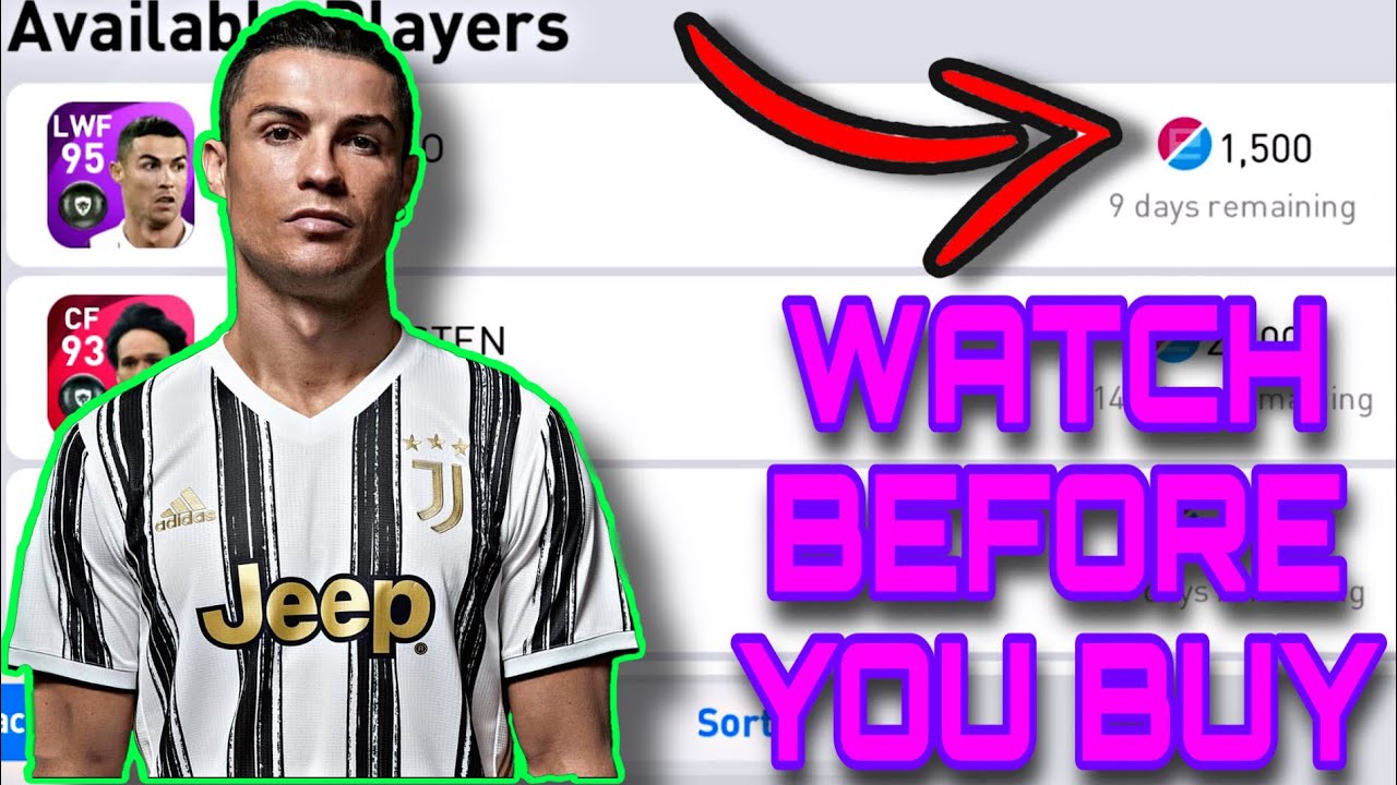 SHOULD YOU BUY CRISTIANO RONALDO FROM EFOOTBALL STORE - REVIEW/FIRST IMPRESSION PES 2021 MOBILE