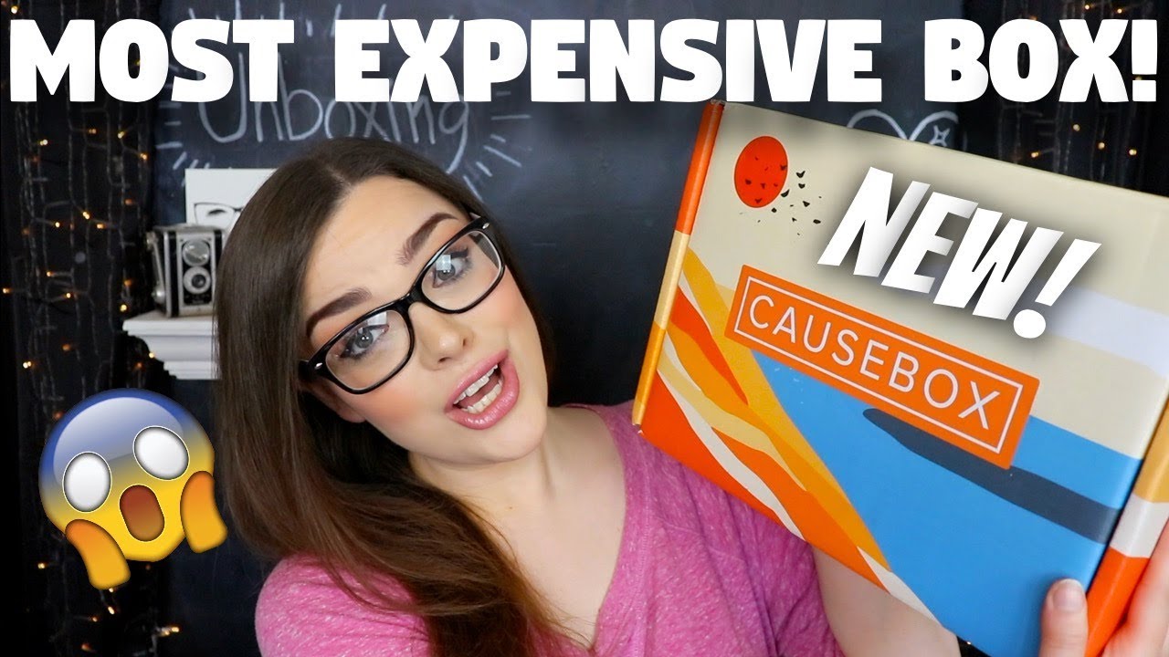 NEW BOX! Its Expensive But Is It Worth It?!? CauseBox Unboxing Summer 2018