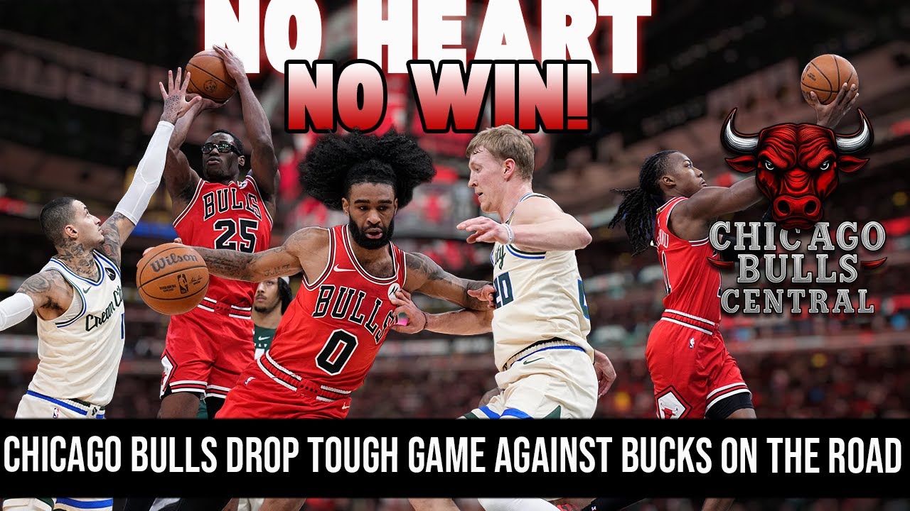 Bulls Fall to Bucks 131-115  On The Road | Matas Buzelis 22 PTS, Coby White 21 in Tough Loss