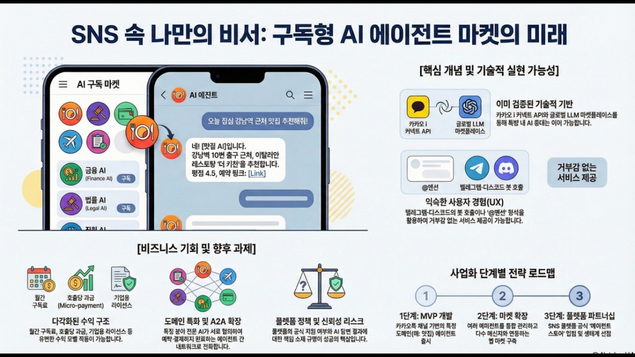 이모티콘처럼 구독하는 AI 에이전트 마켓