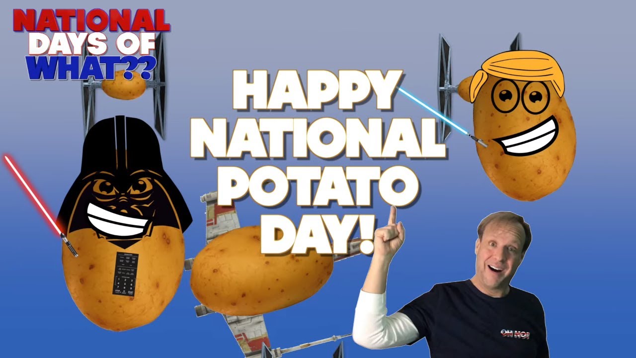 Happy National Potato Day | August 19th | Star Wars Fun, Spud Wars