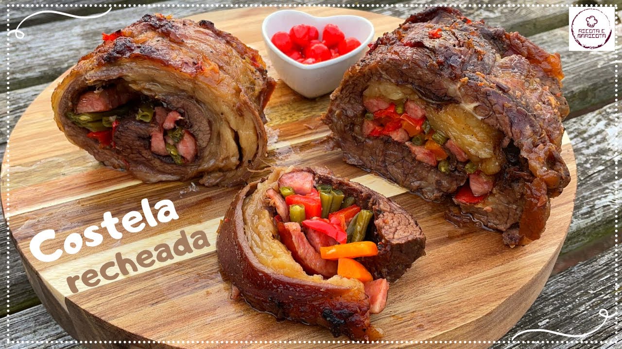 Como fazer Costela recheada