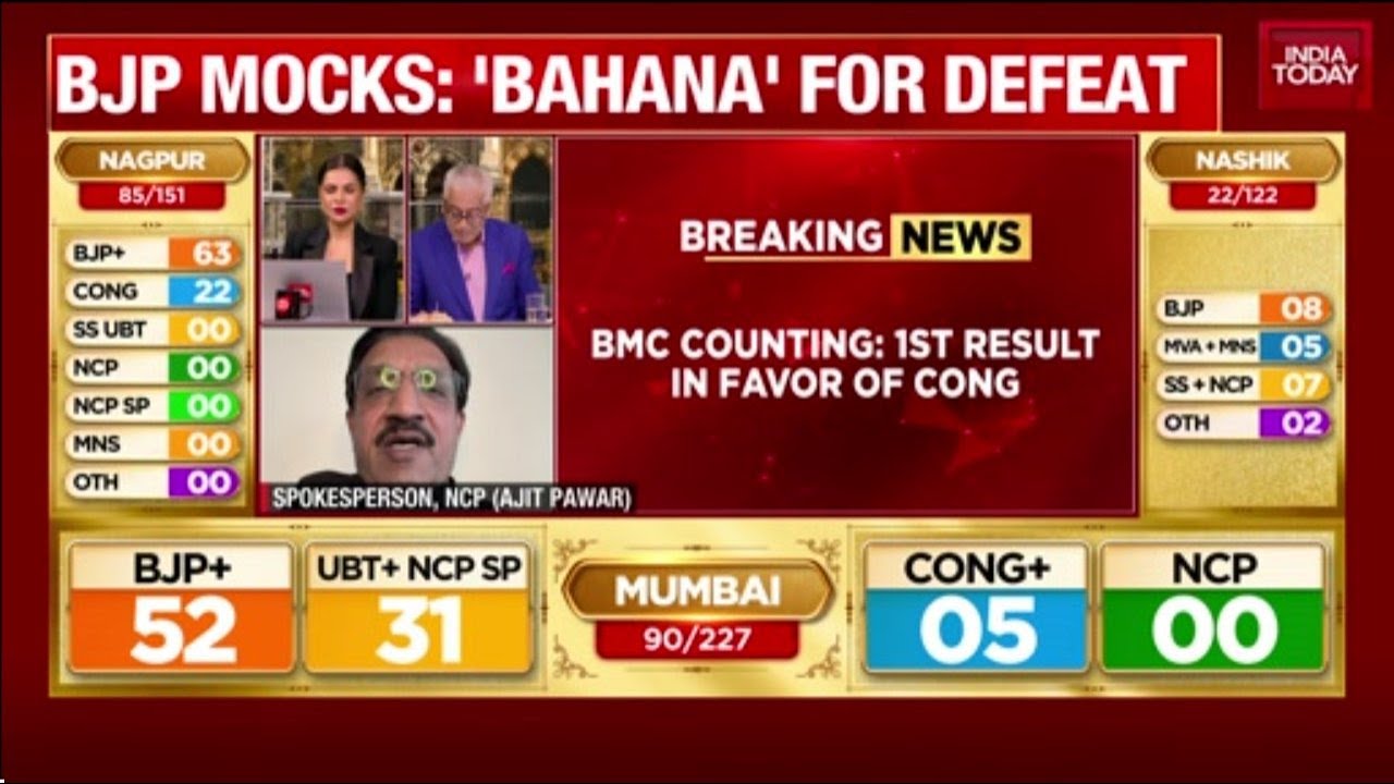 BMC Election Results: Avinash Adik Admits NCP Setback In Maharashtra Local Polls As BJP Sweeps Pune