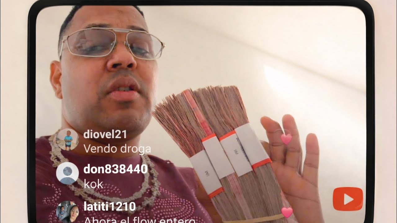 Alofoke el sultán muestra el dinero 🤑 que va a gustar hoy sábado 