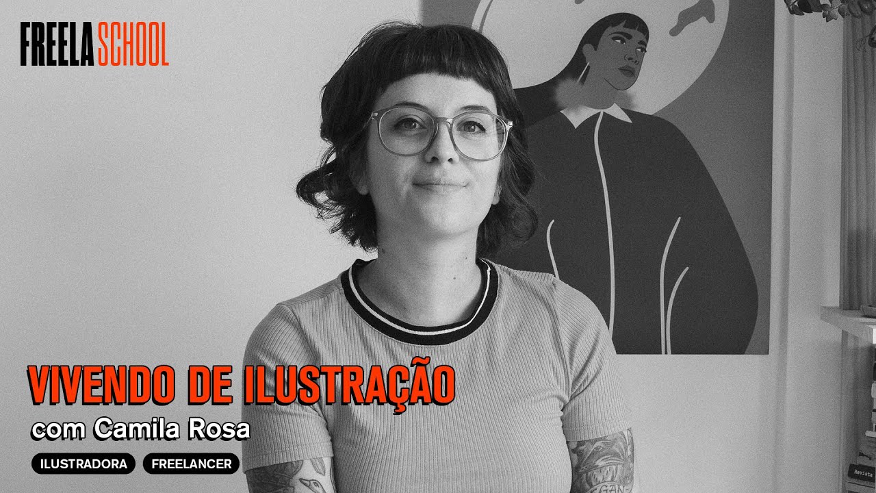 VIVENDO DE ILUSTRAÇÃO com Camila Rosa