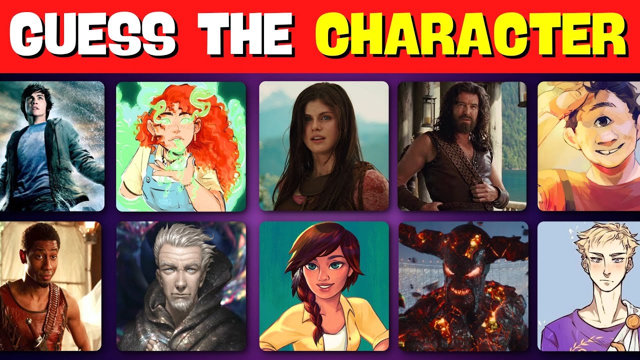 Guess The Percy Jackson Character ⚔️🌊 | Random Quizzes