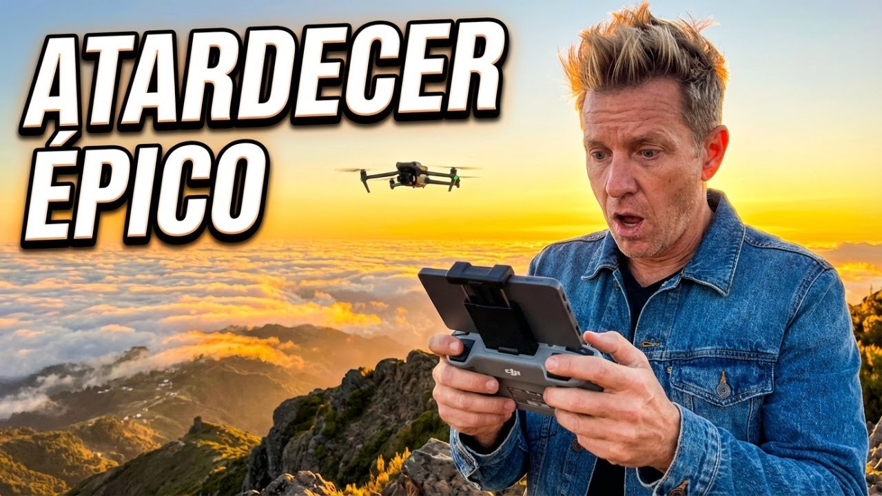 🌅 Закат, изменивший всё: Идальго из-под облаков с дроном DJI Air 3S 🚀