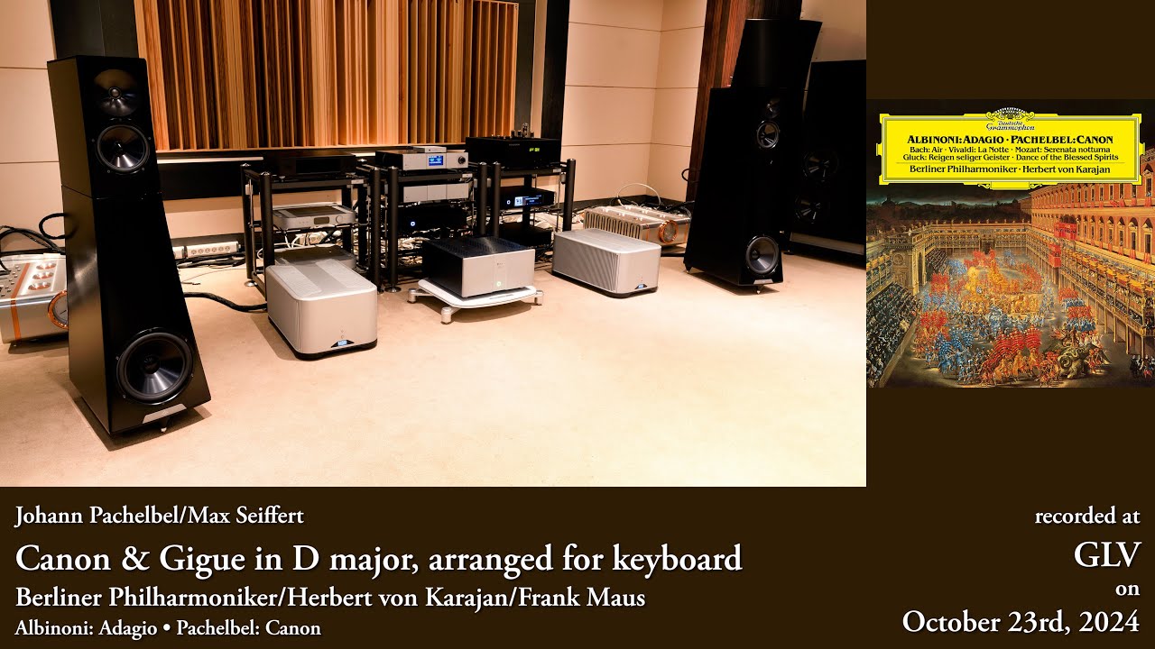 Pachelbel: Canon & Gigue - Karajan~ YG Hailey 3 | MSB 500 | Viola | Lampizator Poseidon | Aurender