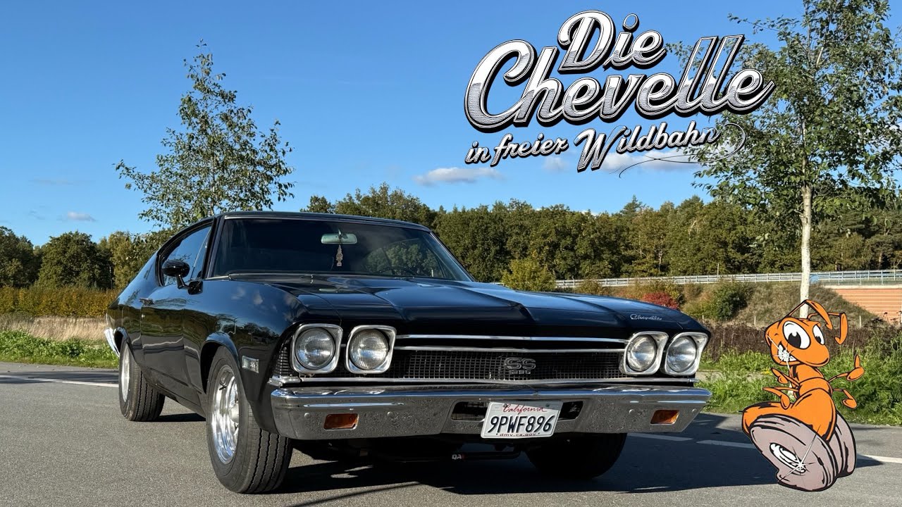 1968 Chevrolet Chevelle 396 Big Block Musclecar fahren und zeigen. Holley Sniper