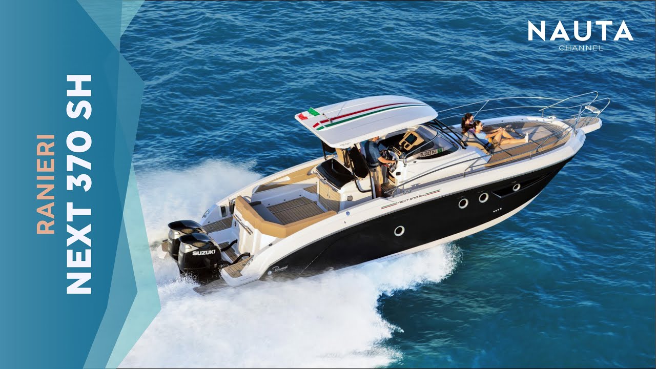 Ranieri International - Next 370SH - Exterior and cabin boat tour