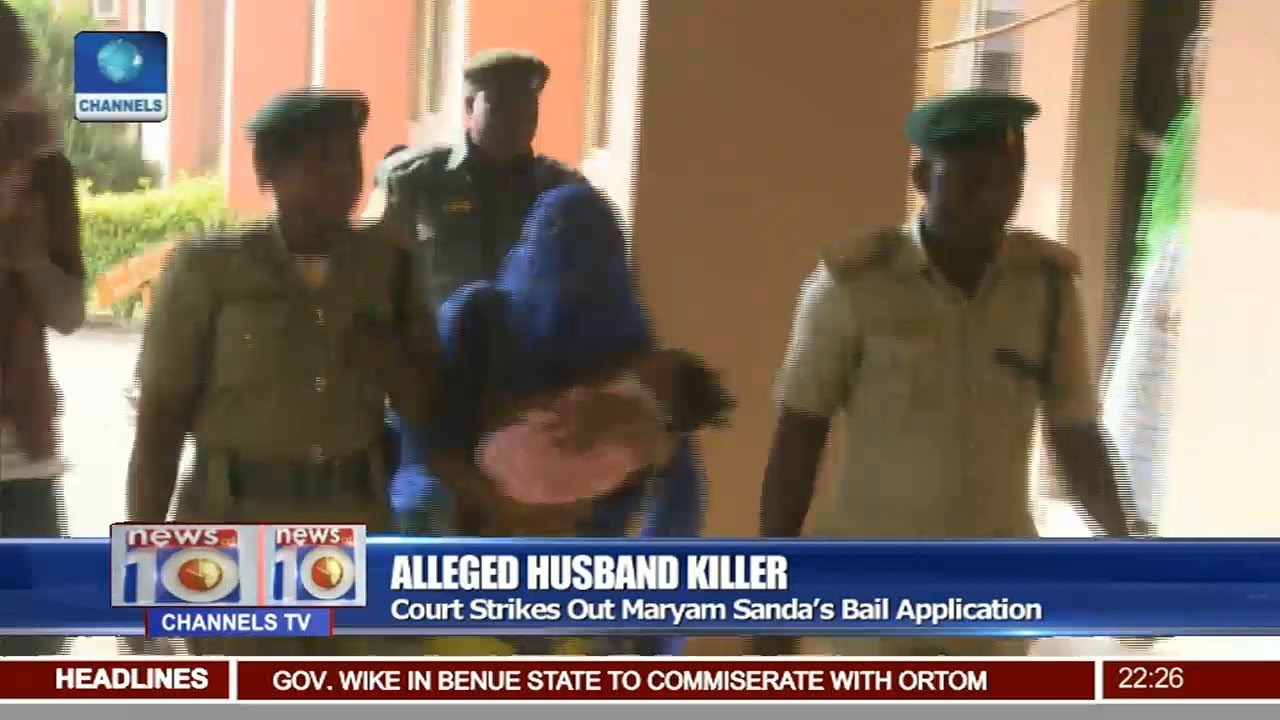 Alleged Husband Killer: Court Strikes Out Maryam Sanda's Bail Application
