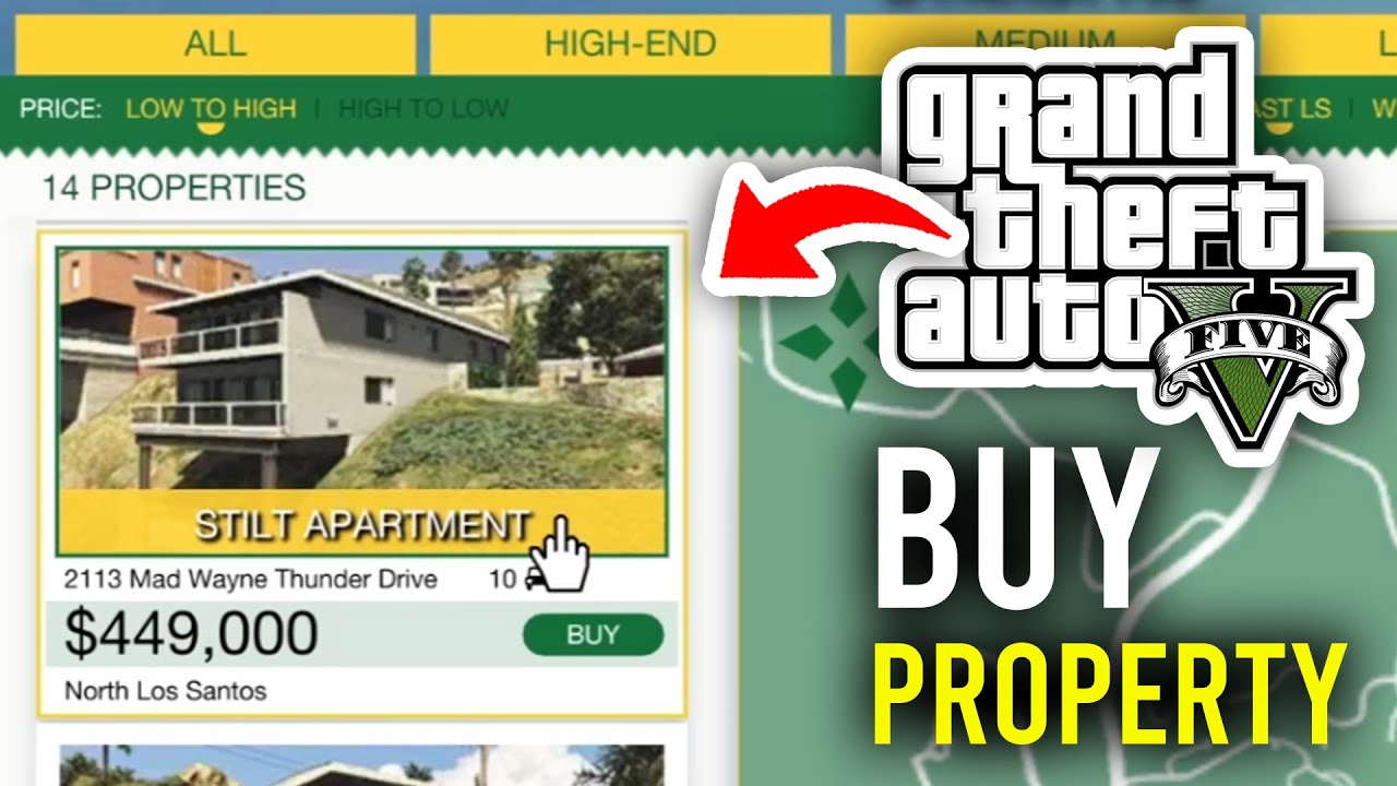 How To Buy House, Apartment or Garage In GTA 5 Online - Full Guide