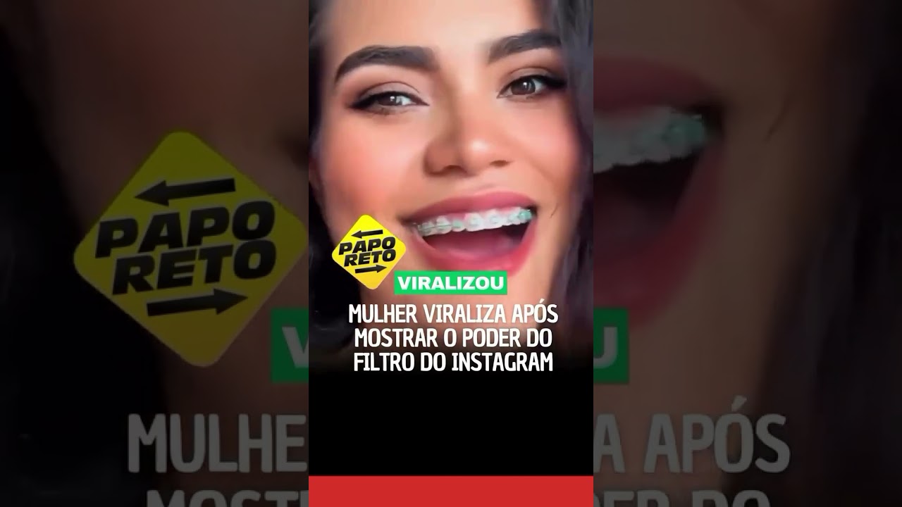 Mulher viraliza ap&oacute;s mostrar o poder do filtro do Instagram