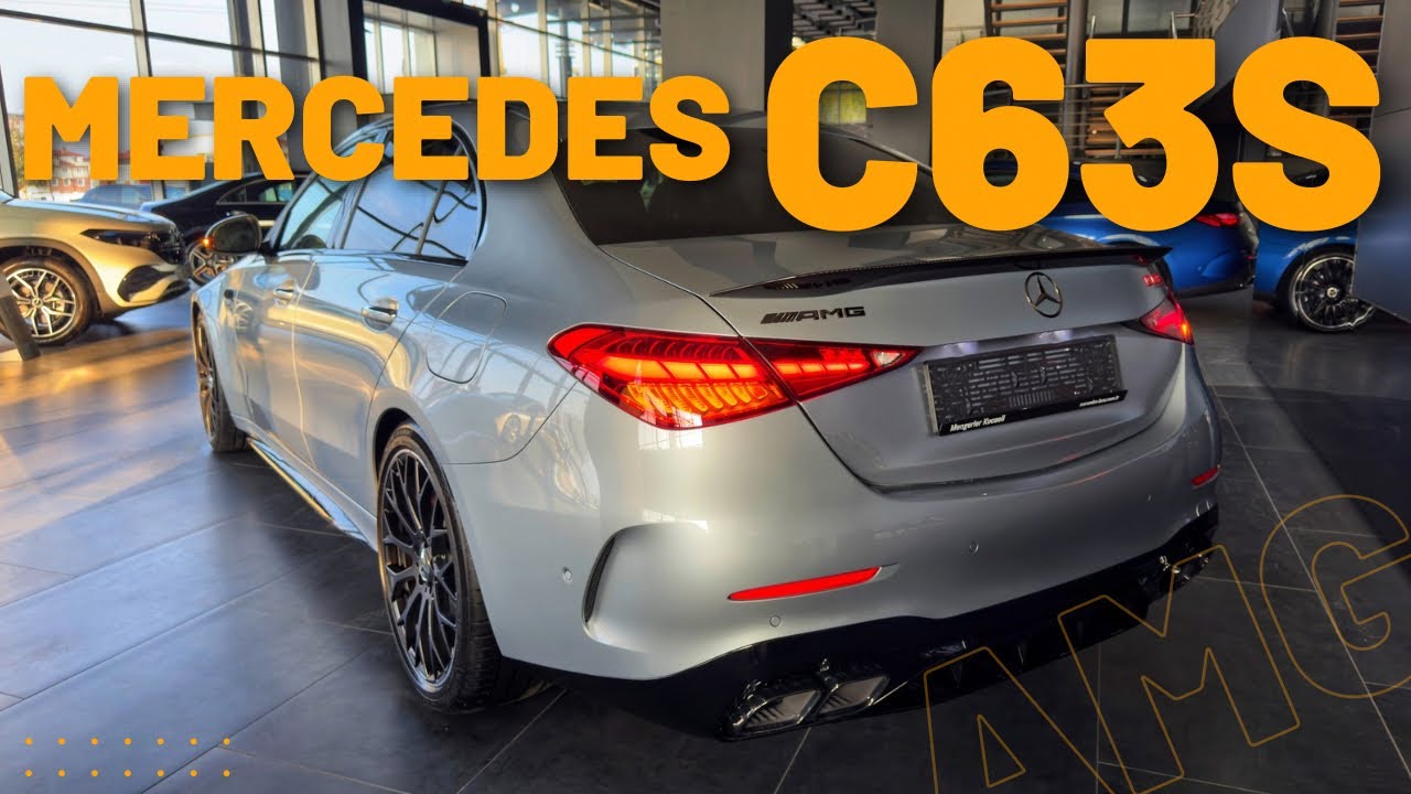 YENİ MERCEDES C63s E-PERFORMANCE ! | 2.0 680 HP 1020NM TORK ! | MOTORDA FORMULA 1 TEKNOLOJİSİ VAR