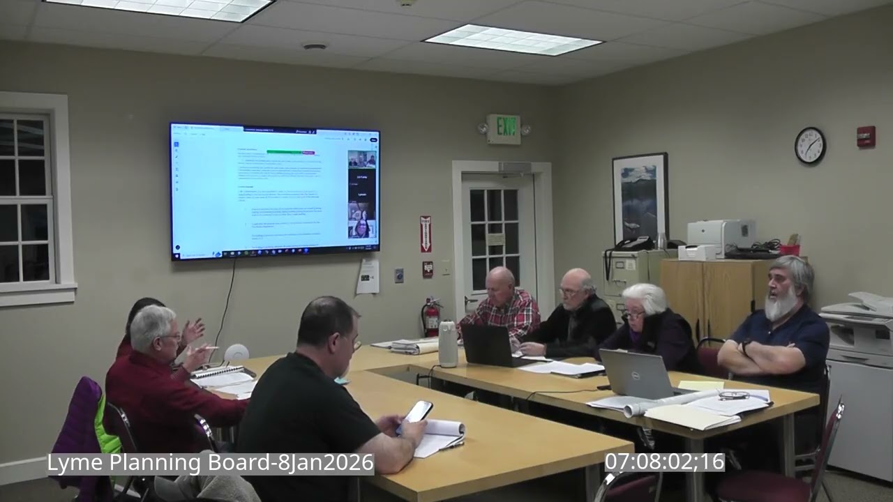 Lyme Planning Board 2026--01-08