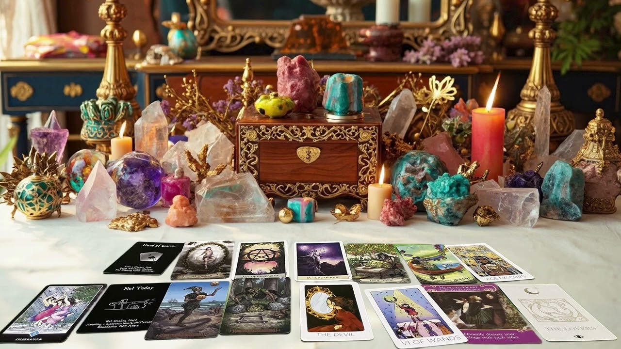LIBRA   - GUESS WHO IS TALKING ABOUT YOU... LIBRA  LOVE TAROT READING