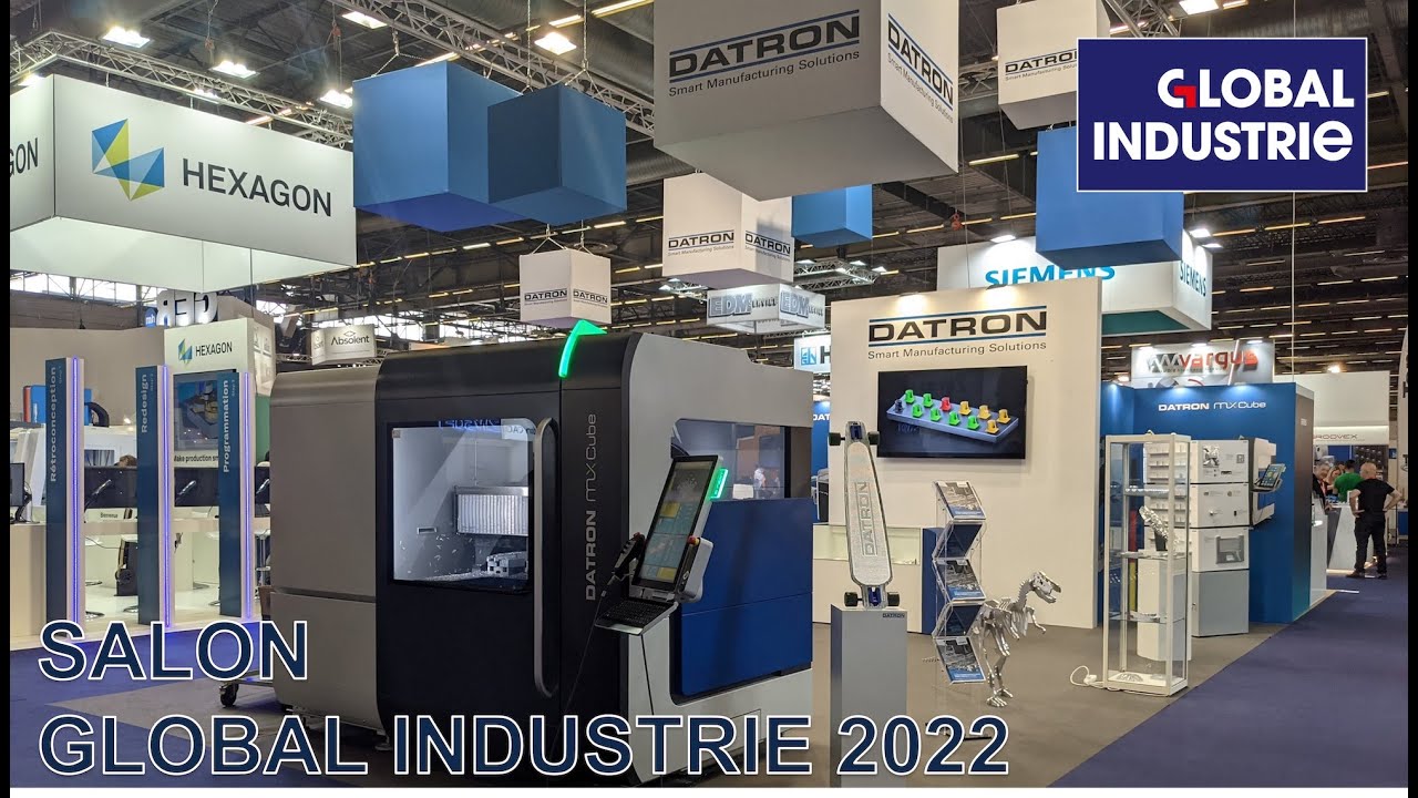 Les centres UGV DATRON sur Global Industrie Paris 2022