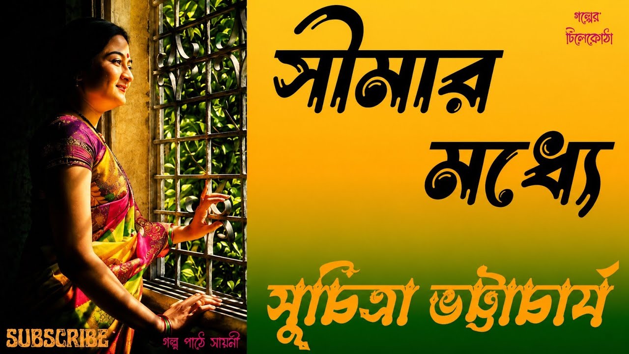 সীমার মধ্যে/ সুচিত্রা ভট্টাচার্য/ Bengali audio story/ Bangla audiobook/ ছোট গল্প/ Golper Chilekotha