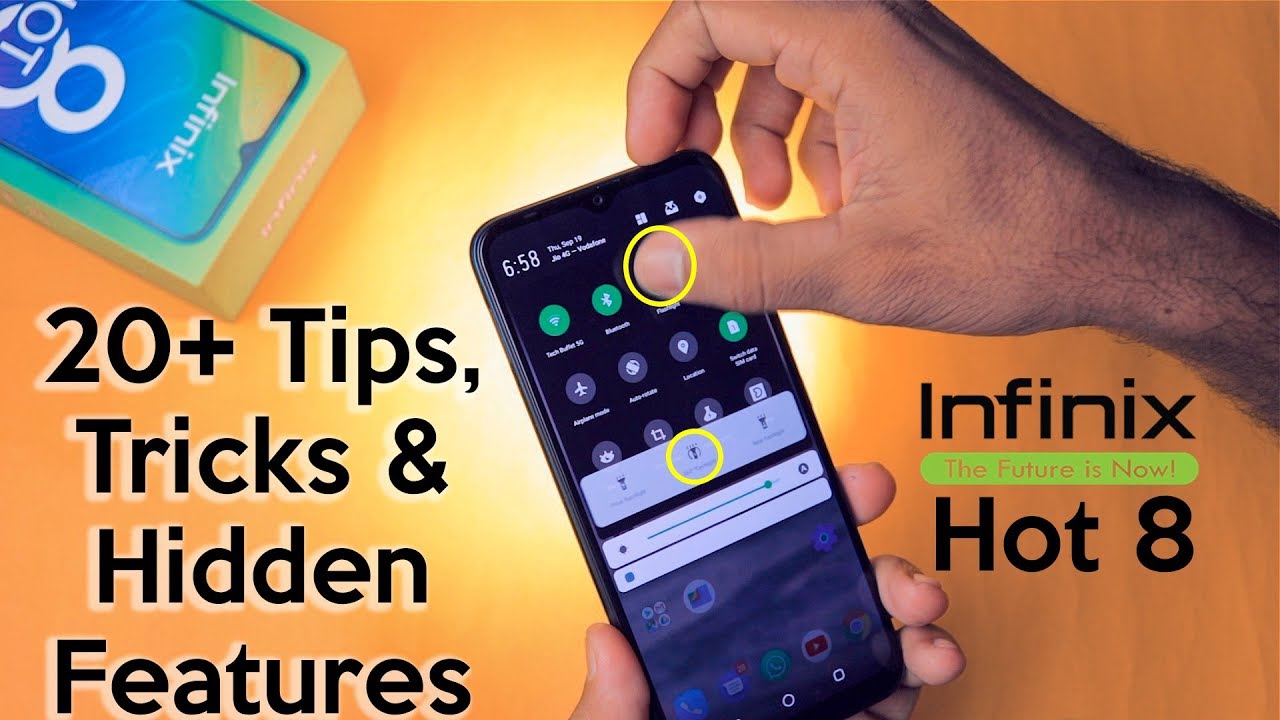 Infinix Hot 8 - 20+ Tips, Tricks and Hidden Features of XOS
