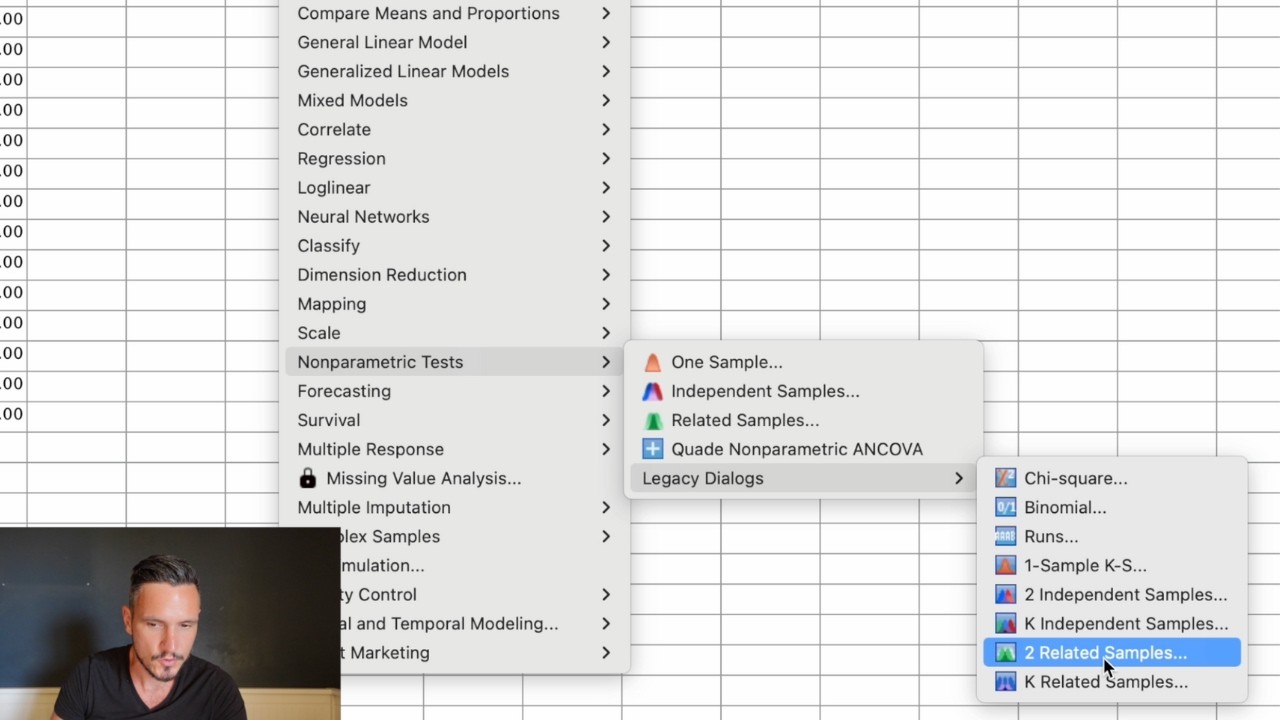 Wilcoxon Test on SPSS (2025) – A Neuroscience Example