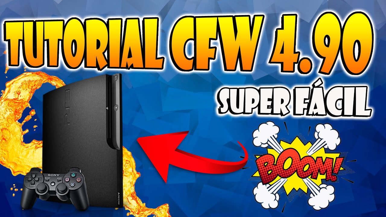 Tutorial Instalar Custom Firmware en PS3 4.90 SUPER FÁCIL