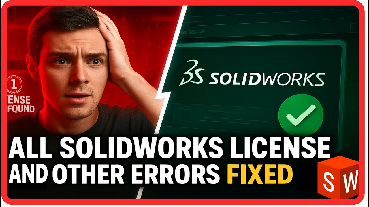 Advanced SOLIDWORKS License Troubleshooting: Beyond Basic Fixes | All SOLIDWORKS Errors Solved.