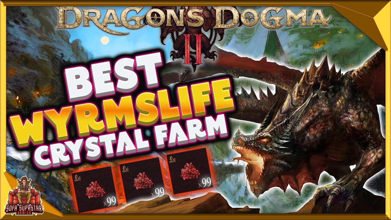 Dragons Dogma 2: Лучшая ферма кристаллов Wyrmslife &mdash; как быстро получить кристаллы Wyrmslife