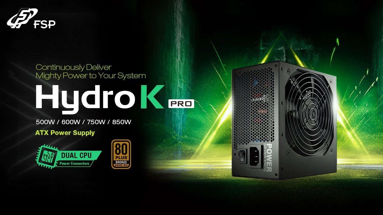 【HYDRO K PRO】80 Plus&reg; 230V Bronze