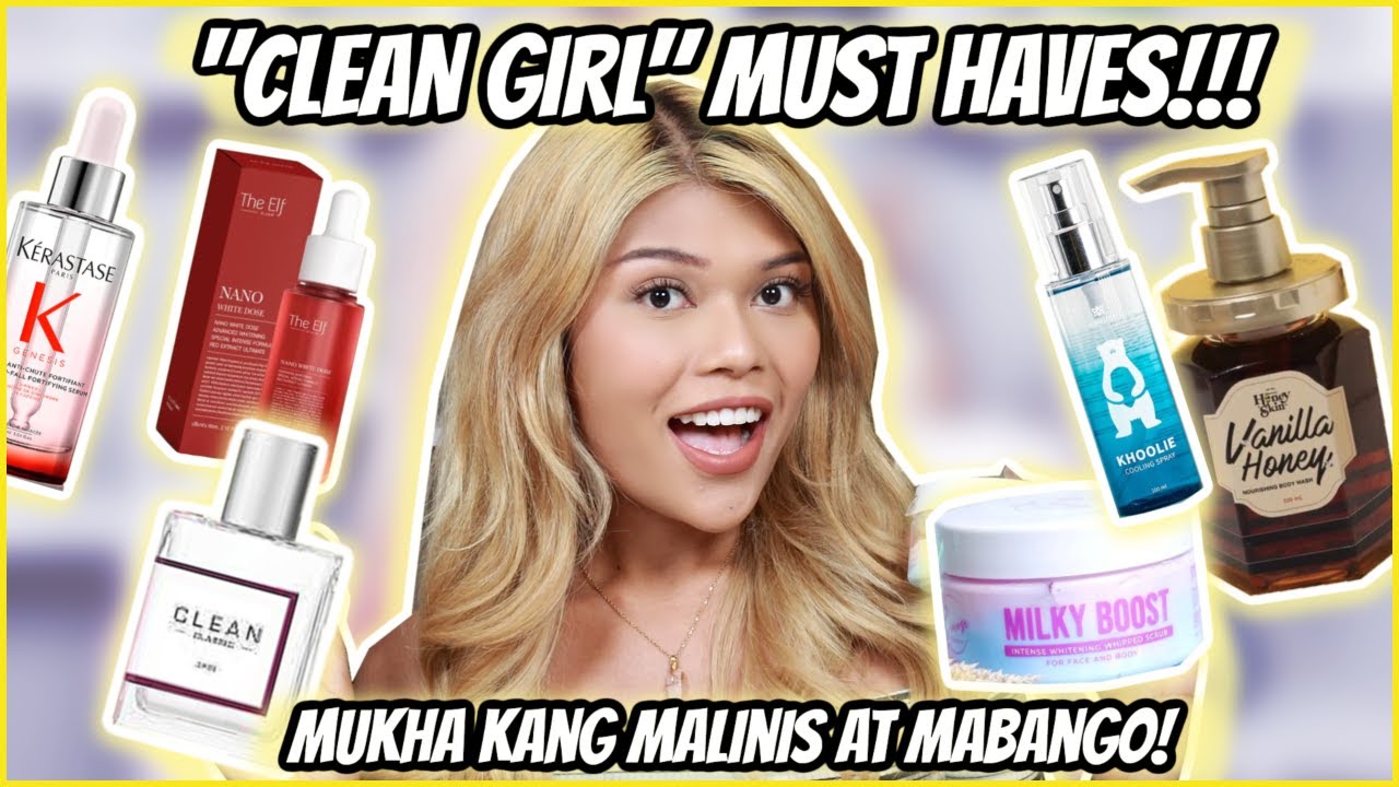 CLEAN GIRL AESTHETIC MUST HAVES! HOW TO LOOK CLEAN, SMELL CLEAN AND FEEL CLEAN! *LIFE CHANGING*