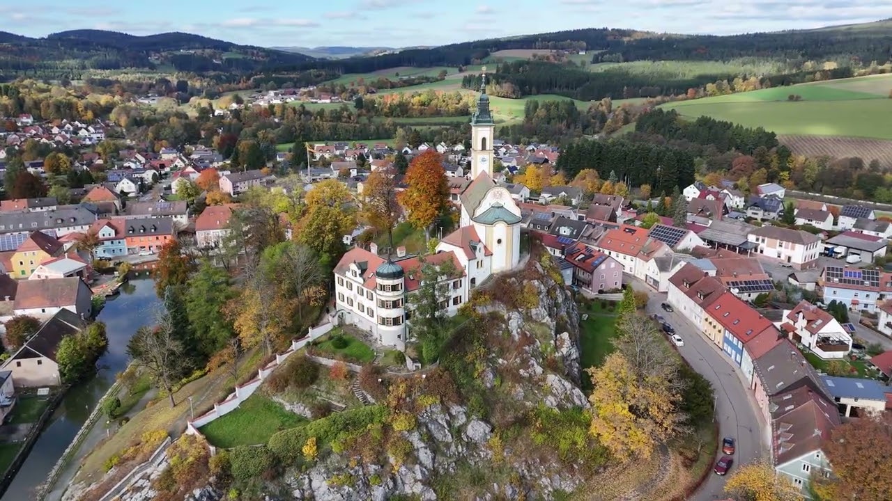 Pleystein Salesianerkloster Kreuzbergkirche