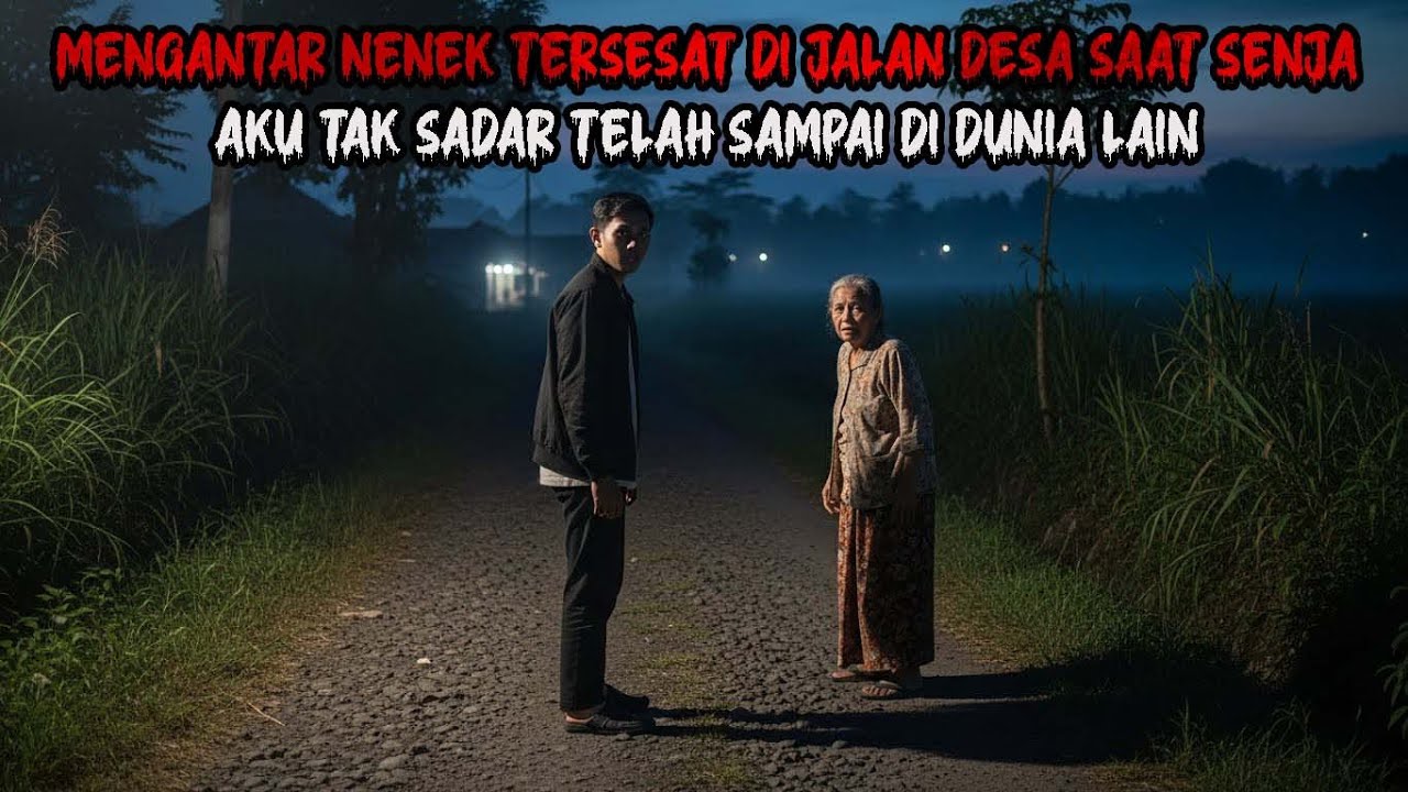 KISAH NYATA‼️Mengantar Nenek Saat Senja, Aku Baru Sadar Jalan Ini Bukan Dunia Manusia