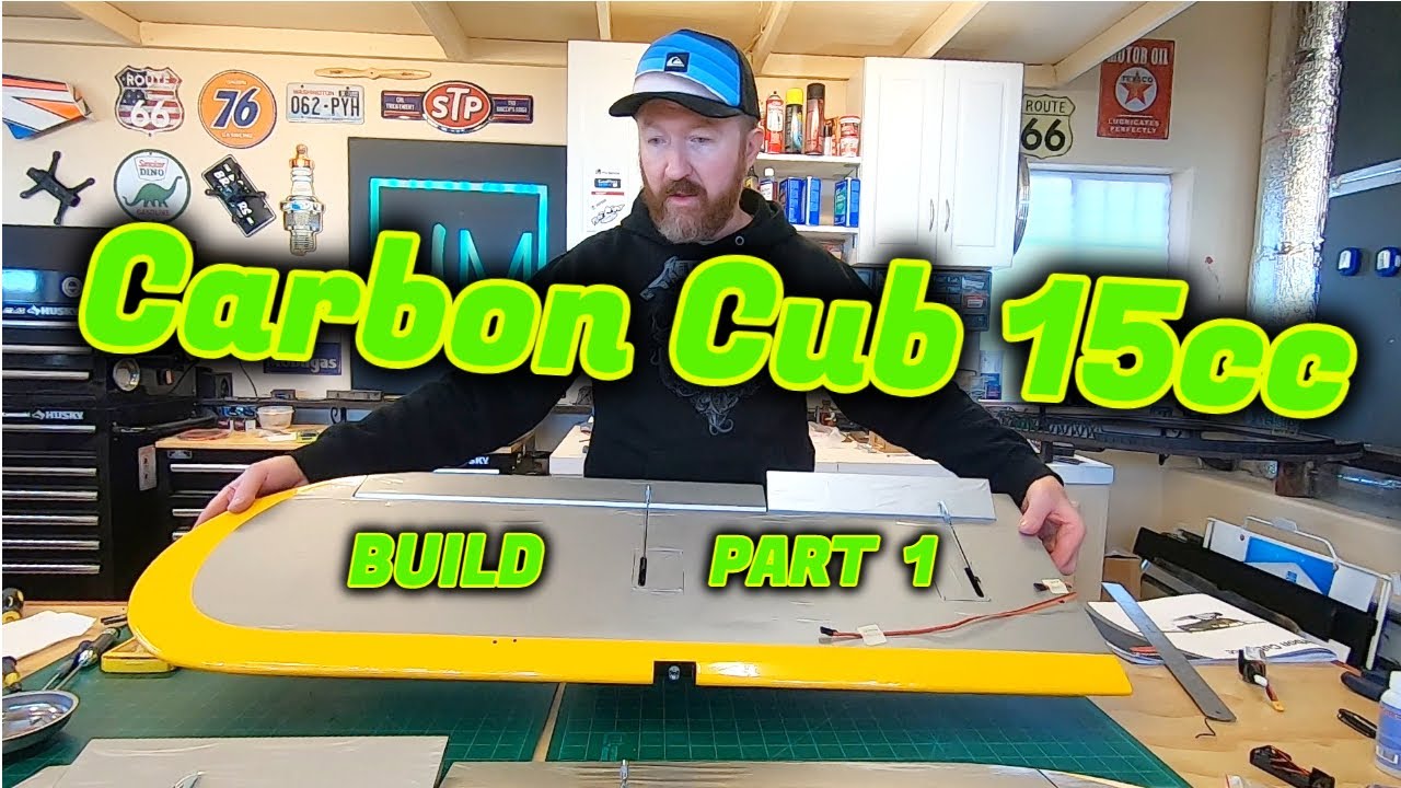 Сборка Hangar 9 Carbon Cub 15cc, часть 1