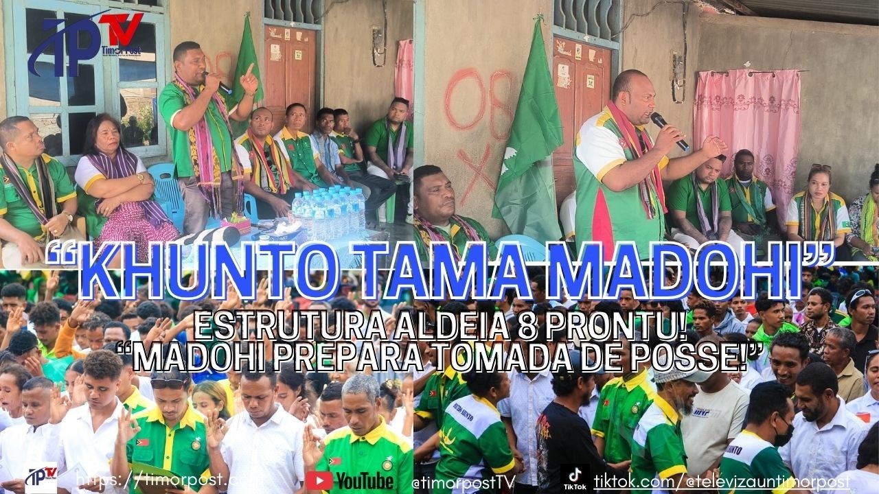 (15-03-2026) “Preparasaun Tomada de Posse KHUNTO Sosializa ho Estrutura Aldeia 8 iha Suku Madohi”